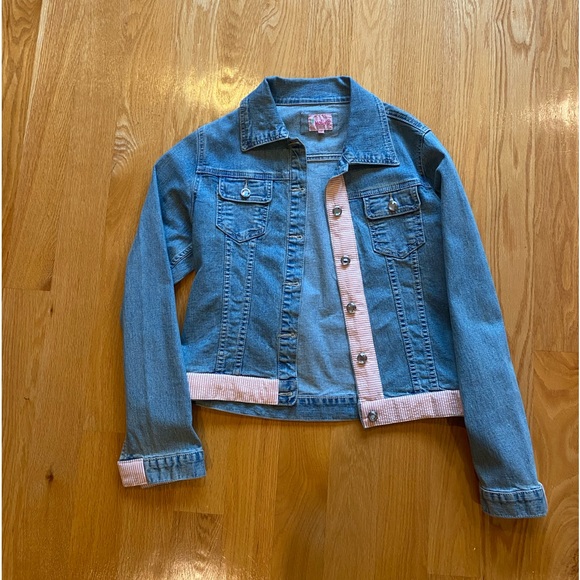 Molly B Designer denim jacket- size medium - Picture 1 of 4